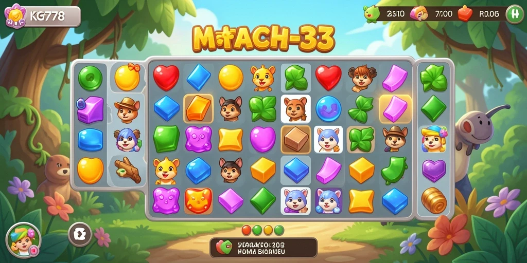 Tampilan gameplay seru dan penuh warna di KG778.