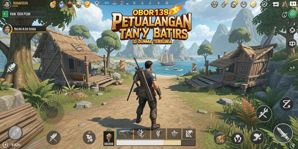 Tampilan gameplay OBOR138 di dunia terbuka yang menakjubkan.