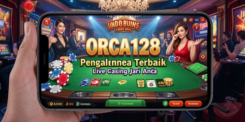 Screenshot gameplay Live Casino ORCA128 yang seru dan menarik.