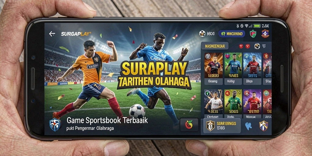 Tampilan menarik saat melakukan taruhan olahraga di SURGAPLAY.