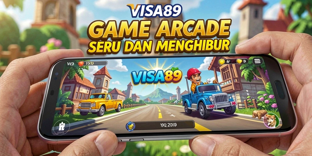Tampilan gameplay seru dan penuh tantangan dalam VISA89.