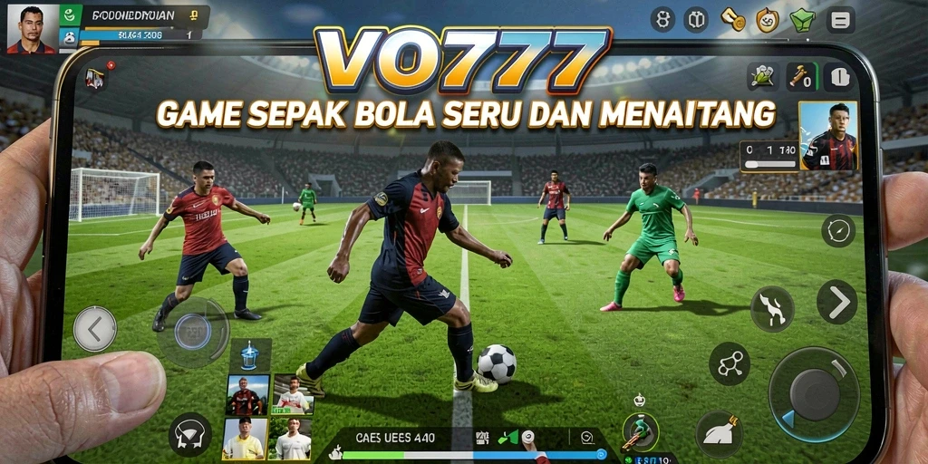 Tampilan menakjubkan dari pertandingan sepak bola di VO777.