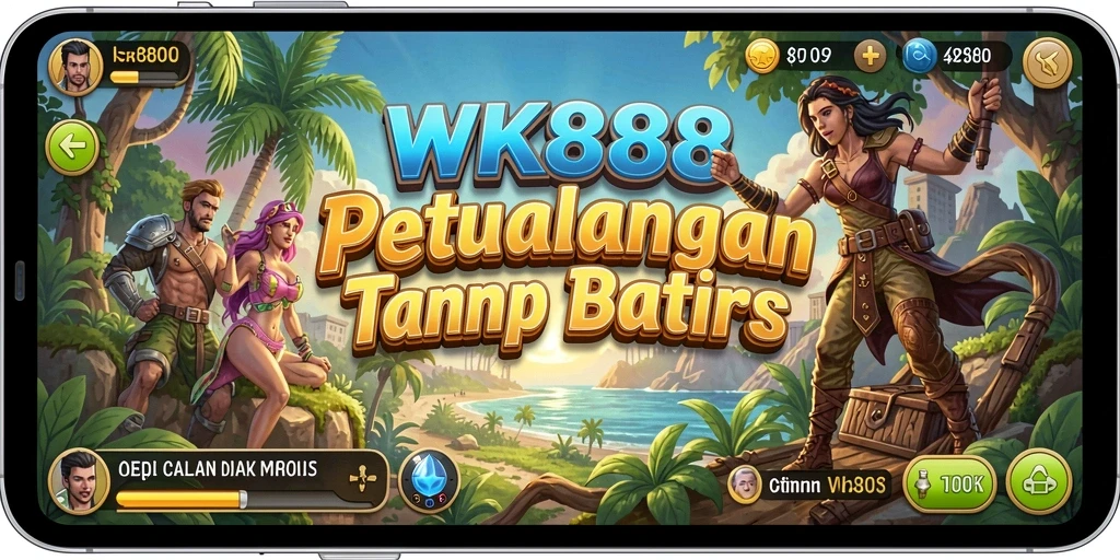Gambaran visual menarik dari gameplay WK888 yang menegangkan.